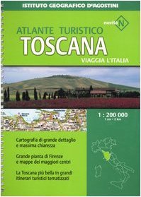 Viaggia l'Italia. Toscana 1:200 000