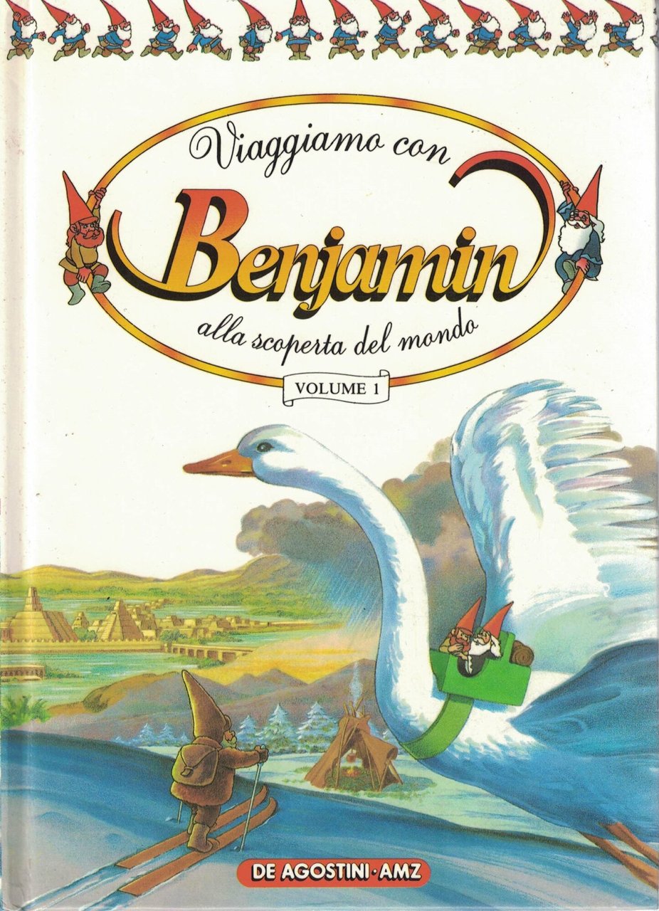 VIAGGIAMO CON BENJAMIN ALLA SCOPERTA DEL MONDO. 25 VOLUMI.