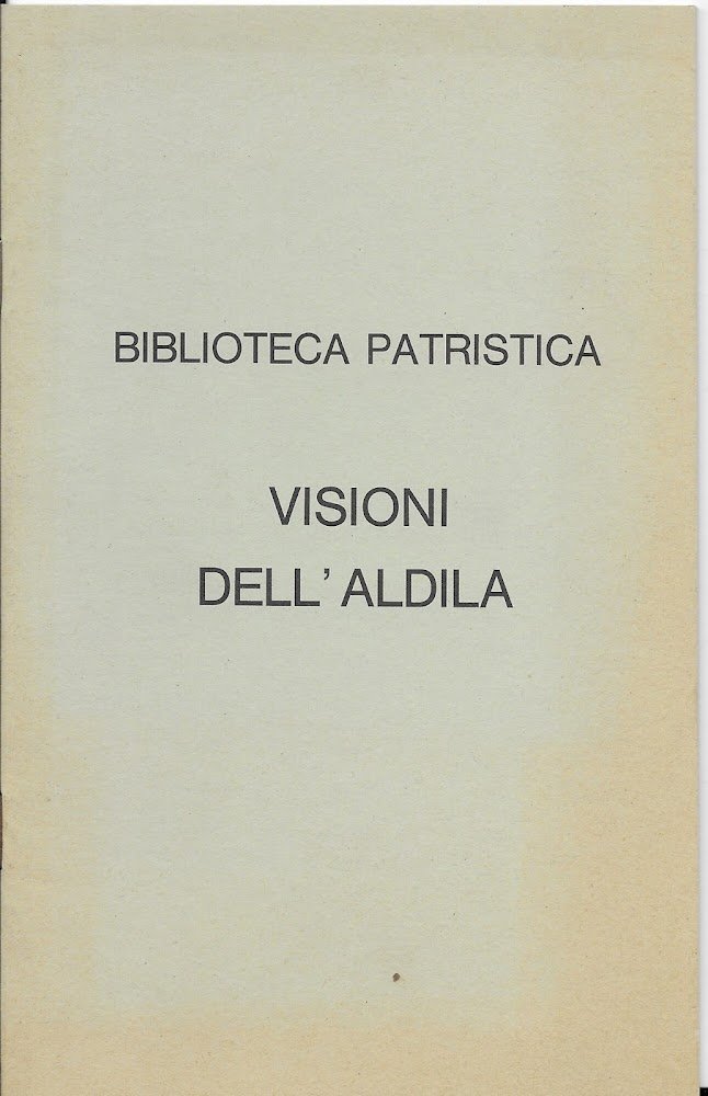 VISIONI DELL ' ALDILA