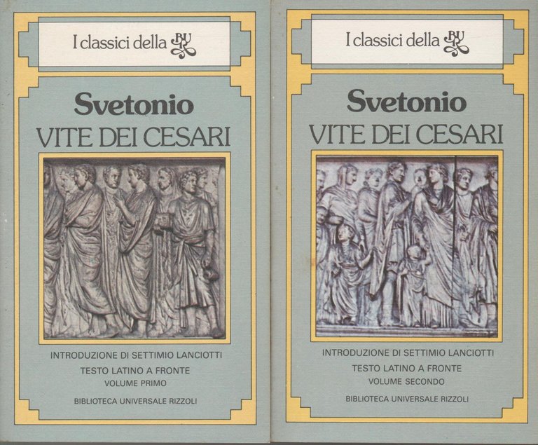 Vite dei Cesari 2 volumi