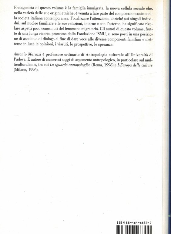 Voci di famiglie immigrate