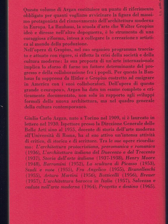 WALTER GROPIUS E LA BAUHAUS - 1974 | Immagine Gallery 2