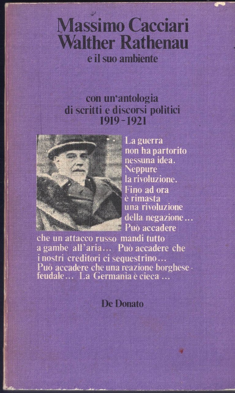 Walther Rathenau e il suo ambiente