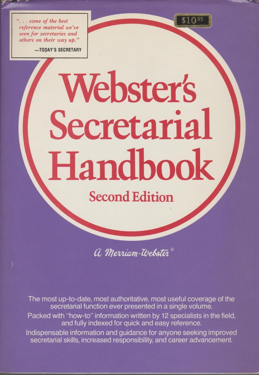Webster's Secretarial Handbook