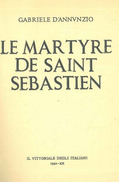 Le martyre de Saint Sebastien
