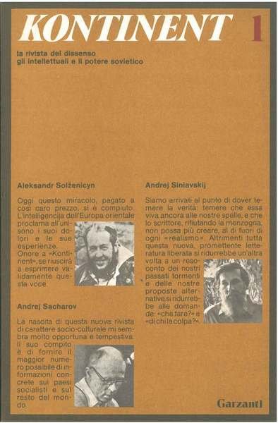 Kontinent 1. La rivista del dissenso. Gli intellettuali e il …