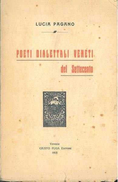 Poeti dialettali veneti del Settecento
