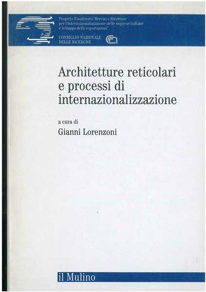 Architetture reticolari e processi idi internazionalizzazione