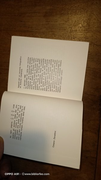 Racconto di un pittore. Antonio Calderara. Prefazione di C. Zavattini