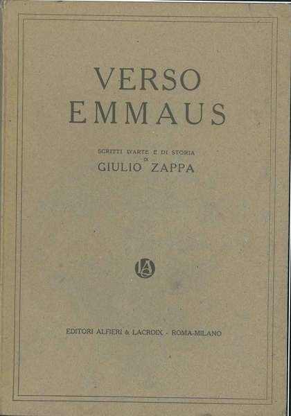 Verso Emmaus. Scritti d'arte e di storia