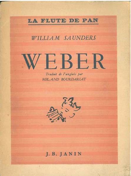 Weber Traduzione dall'inglese al francese di R. Bourdariat