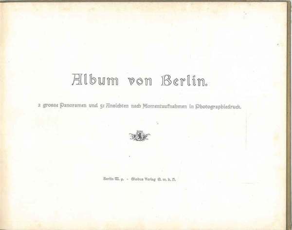Album von Berlin