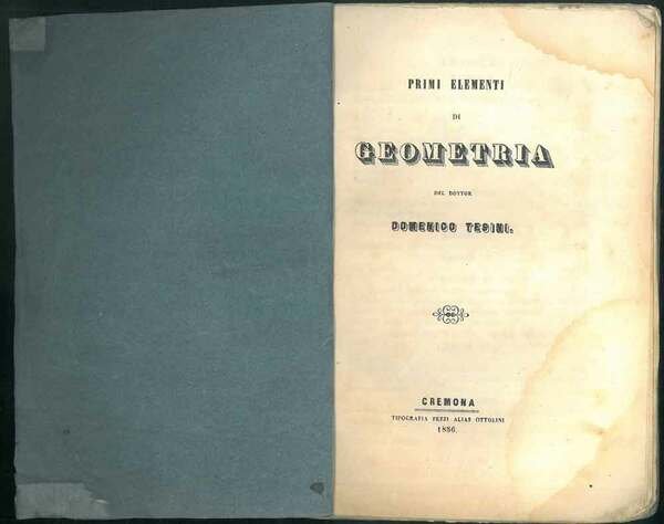Primi elementi di geometria.