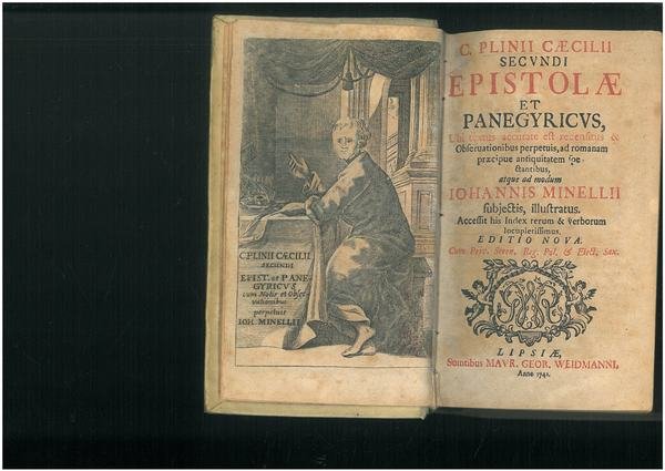 C. Plinii Caecilii Secundi Epistolae et Panegyricus, ubi textus accurate …