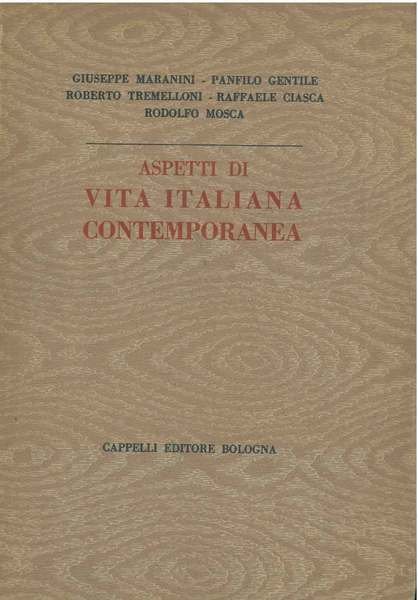 Aspetti di vita italiana contemporanea