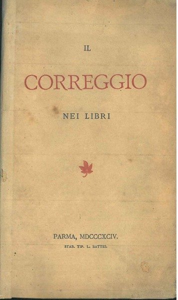 Il Correggio nei libri.