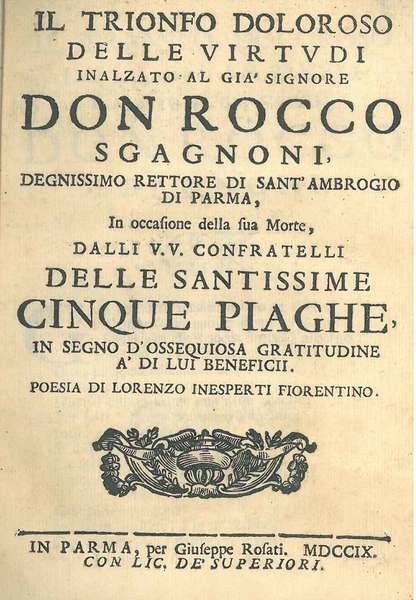 Il trionfo doloroso delle virtudi inalzato al già signore Don …