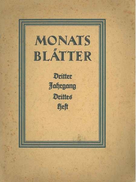 Stuttgarter Buchbinder im sechzenten Jahrhundert. In: Monatsblatter, dritter Jahrgang, drittes …