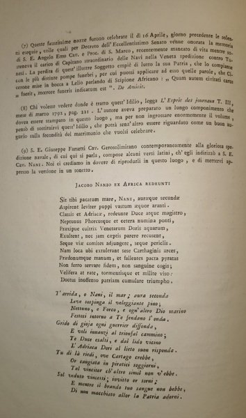Versi epitalamici ai nobilissimi sposi Lorenzo Sangiantoffetti e Lucrezia Nani …