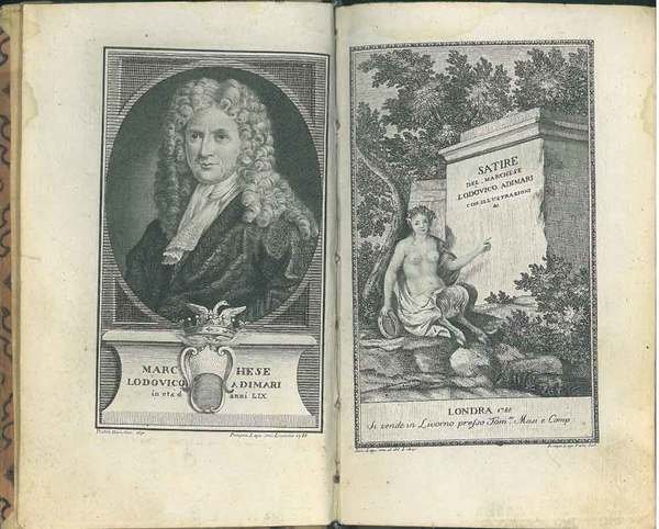 Satire del marchese Lodovico Adimari con illustrazioni
