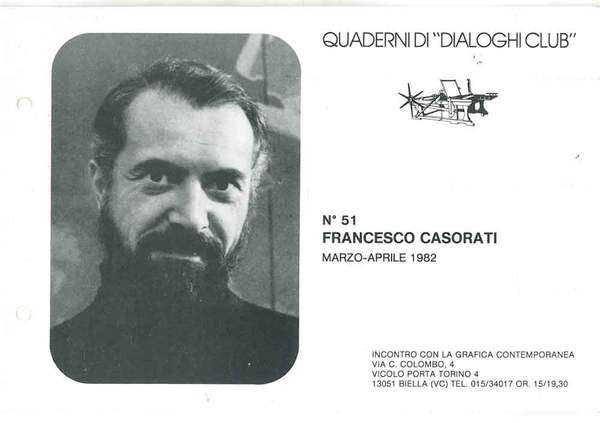 Quaderni di "Dialoghi Club". N. 51: Francesco Casorati