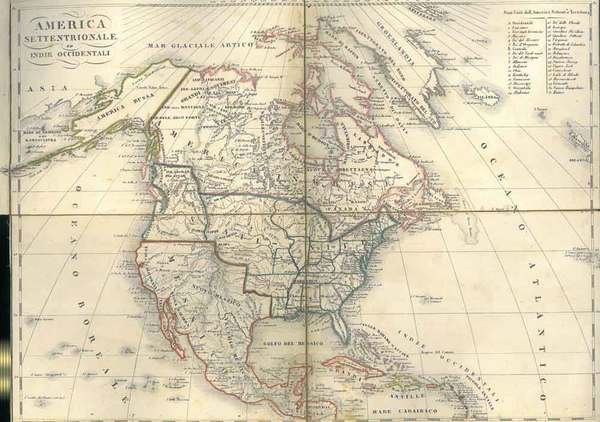 America settentrionale ed Indie Occidentali