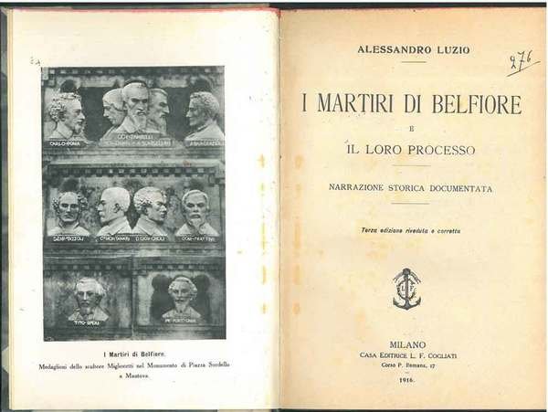 I martiri di Belfiore e il loro processo. Narrazione storica …