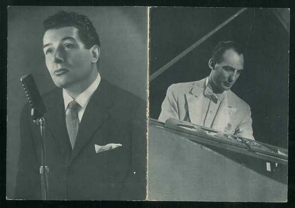 Semprini e Natalino Otto, "reduci dai trionfi di San Remo …