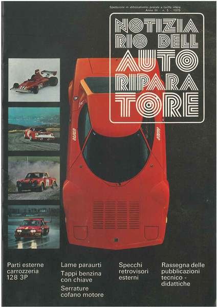 Notiziario dell autoriparatore, Anno III - n° 5 - 1975. …