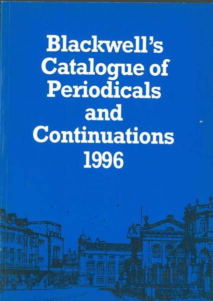 Catalogue of periodicals and continuations 1996 | Immagine Gallery 1