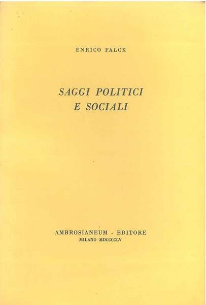 Saggi politici e sociali