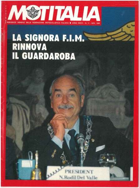 Motitalia. Periodico mensile della federazione motocliclistica italiana. Anno XXXIII, n. …