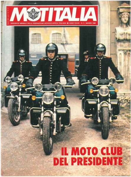 Motitalia. Periodico mensile della federazione motocliclistica italiana. Anno XXXIiI, n. …
