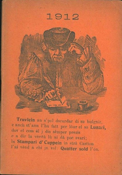 Al duttòur Truvlein. Luneri per l'Ann 1912 prezedù da un …