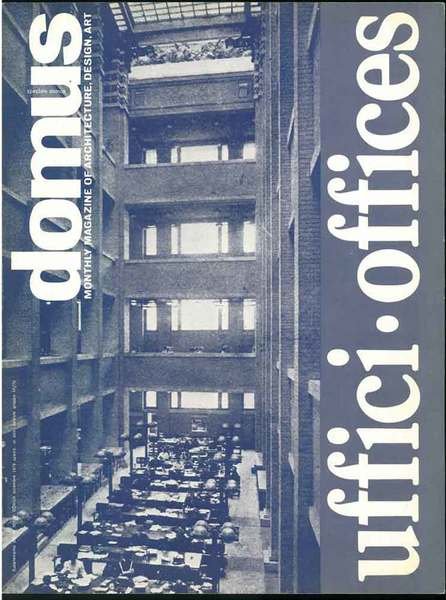 Domus. Monthly magazine of architecture, design, art. Numero speciale sugli …
