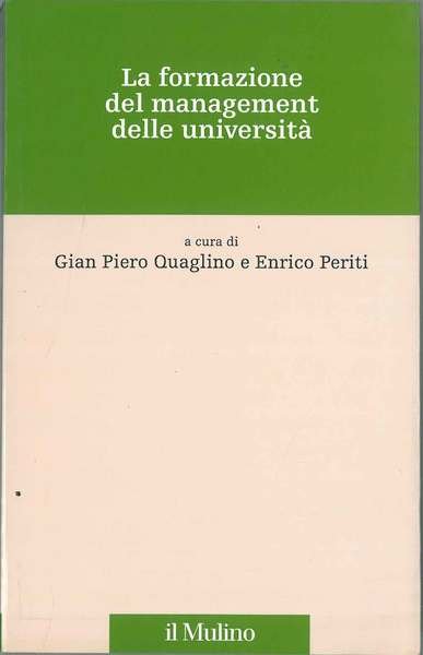 La formazione del management delle università