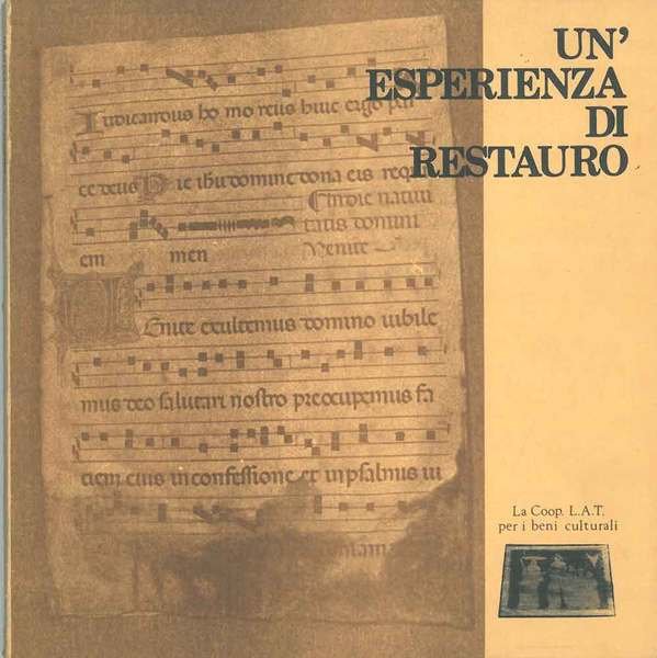 Un'esperienza di restauro