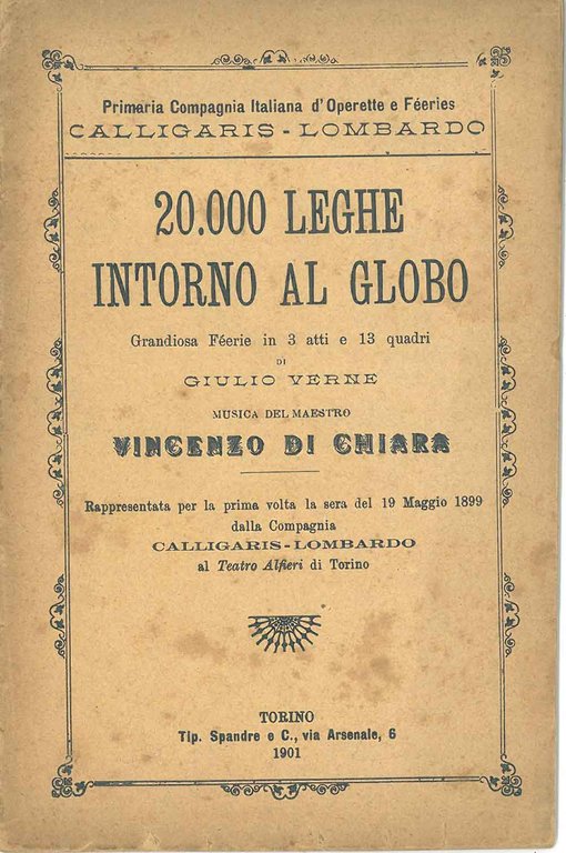 20000 leghe intorno al globo. Grandiosa Féerie in 3 atti …