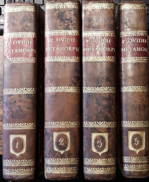 P. Ovidii Nasonis Metamorphoseon libri XV. Cum appositis italico carmine …