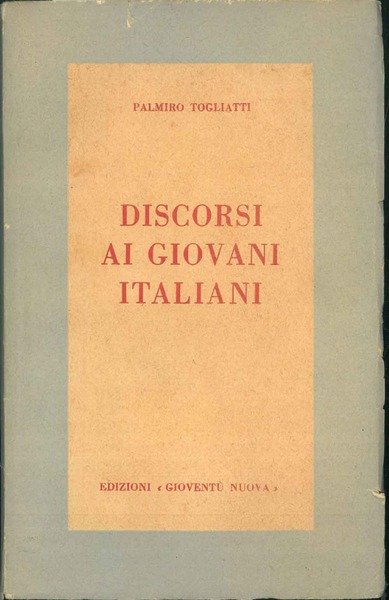 Discorsi ai giovani italiani