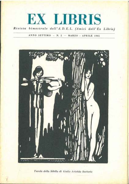 Ex libris. Notiziario dell'ADEL. Anno settimo, n. 2, marzo-aprile 1961