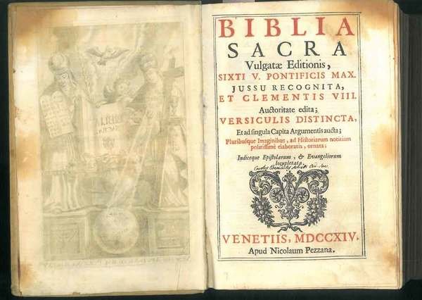 Biblia sacra vulgatae editionis, Sixti V. pontificis max. jussu recognita, …