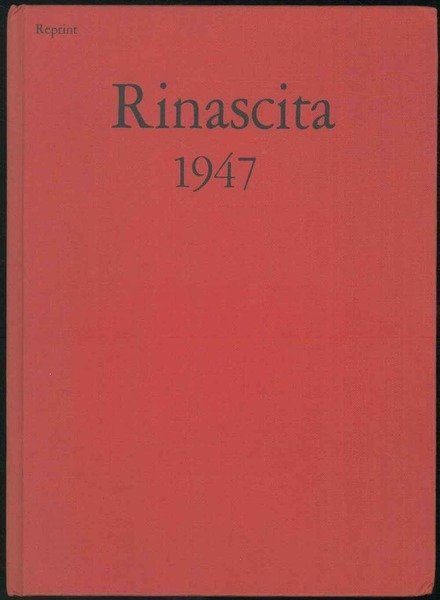 La Rinascita. 1947.