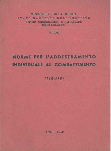 Norme per l'addestramento individuale al combattimento (figure)