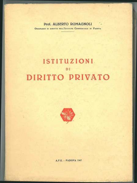 Istituzioni di diritto privato per gli istituti tecnici commerciali