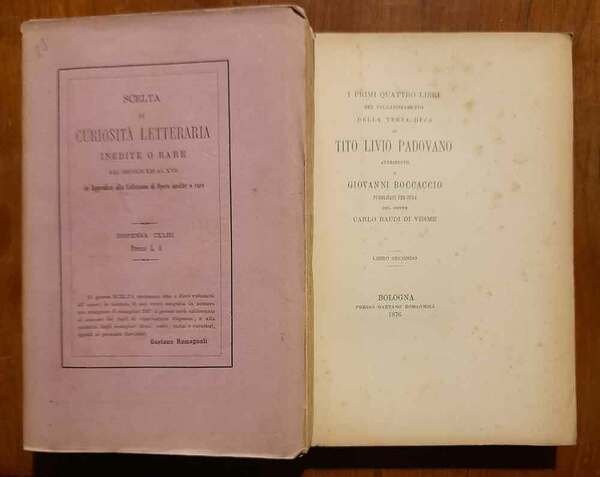 I primi quattro libri del volgarizzamento della terza deca di …