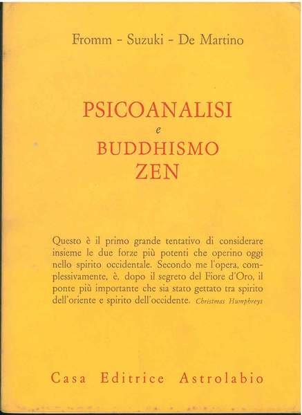 Psicoanalisi e buddhismo zen