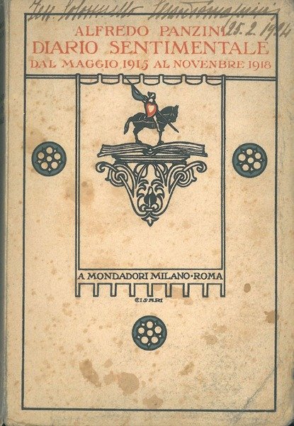 Diario sentimentale della guerra : dal maggio 1915 al novembre …