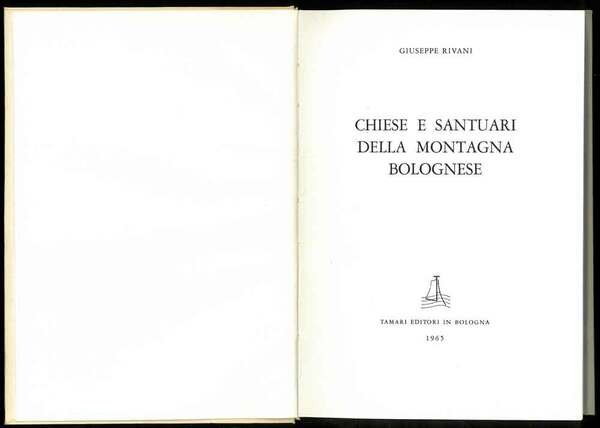 Chiese e Santuari della montagna bolognese.