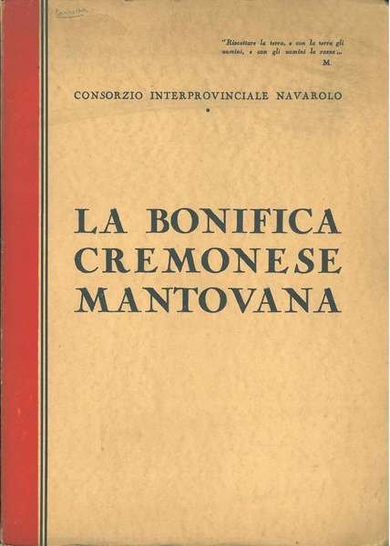 La bonifica cremonese mantovana